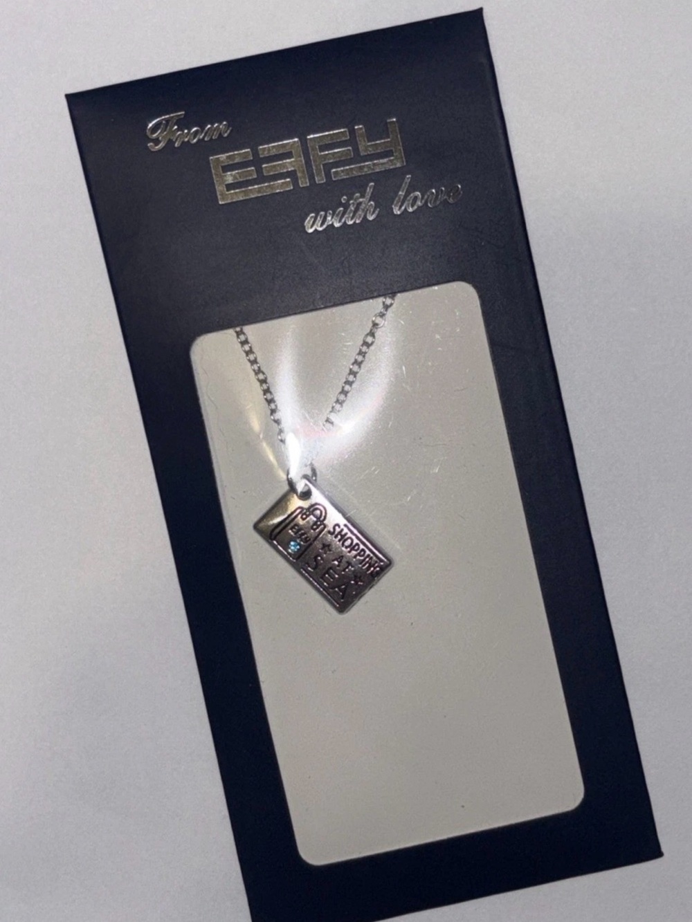 EFFY‎  "Shopping At Sea" Charm Necklace  From Holland America Cruise Line